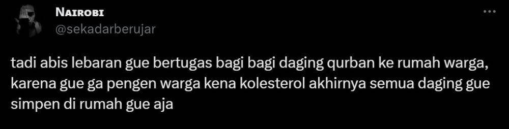 curhat warganet rayakan Idul Adha (twitter.com)