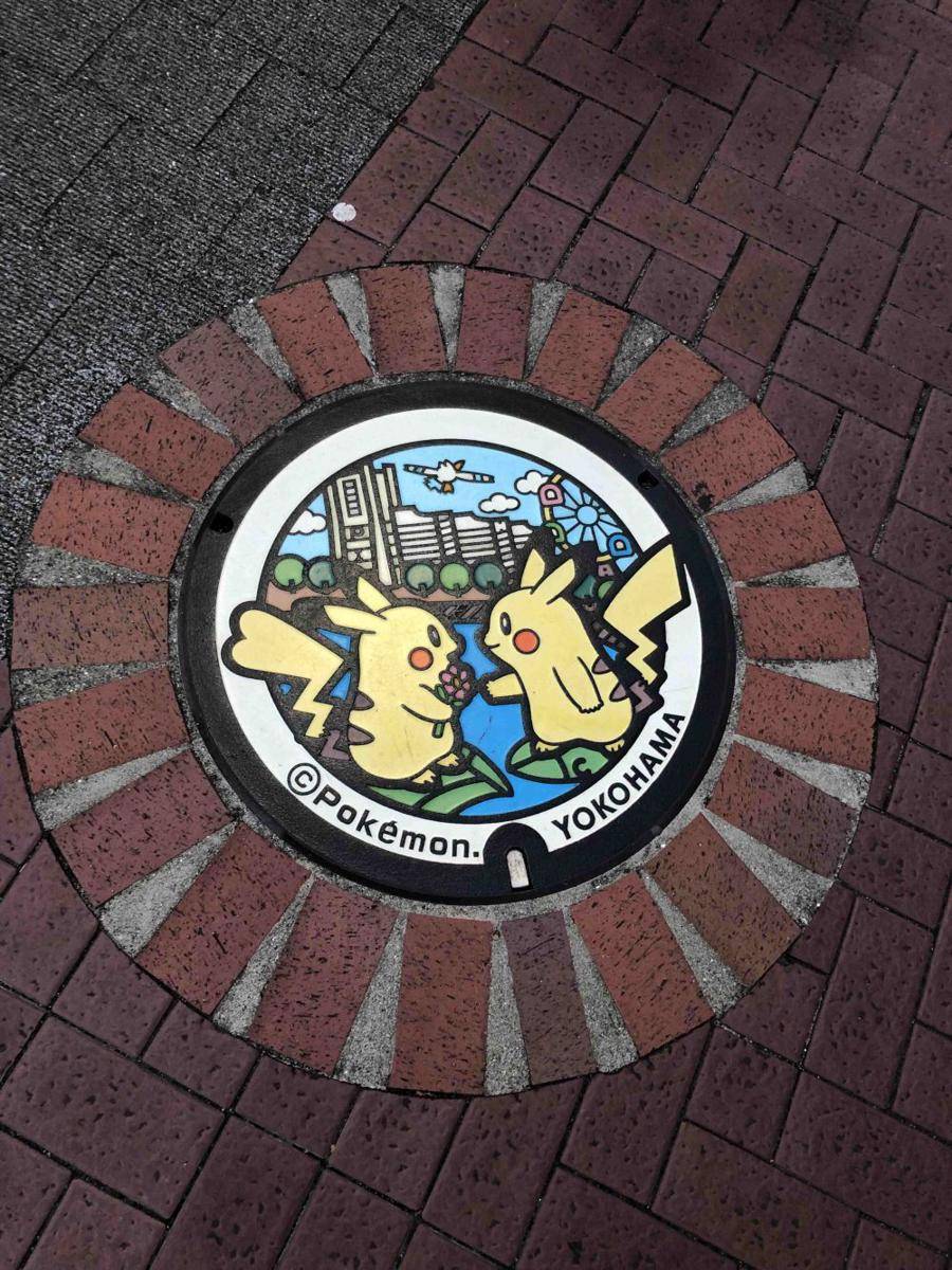 potret tutup lubang got desain Pokemon (reddit.com/user/Akki8888)