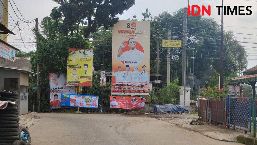Bawaslu Muba Desak Parpol Segera Copot Spanduk dan Baliho Liar