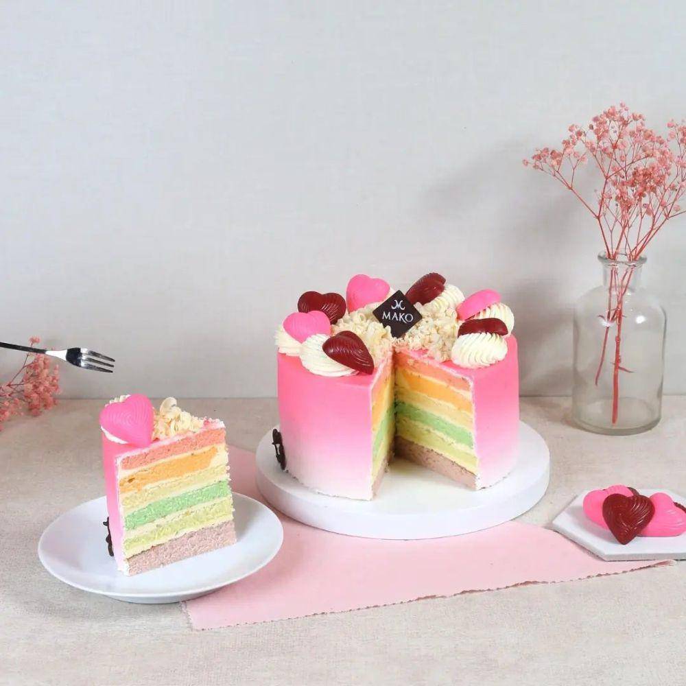 Blushing in Love (instagram.com/mako_bakery)