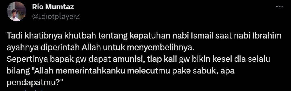 curhat warganet rayakan Idul Adha (twitter.com)