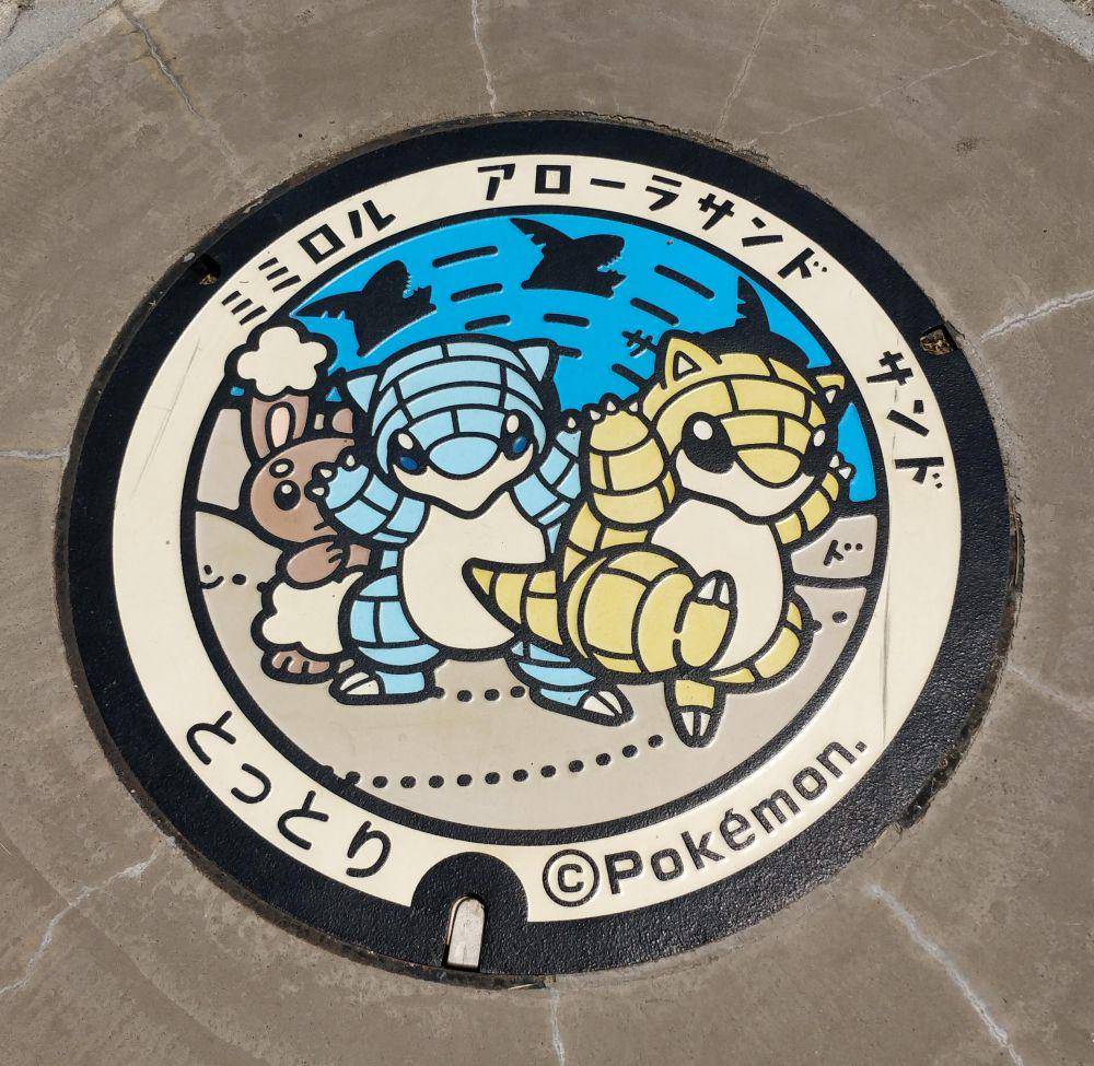 potret tutup lubang got desain Pokemon (reddit.com/user/Ralex91)