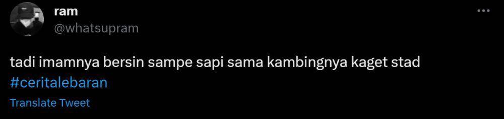 curhat warganet rayakan Idul Adha (twitter.com)