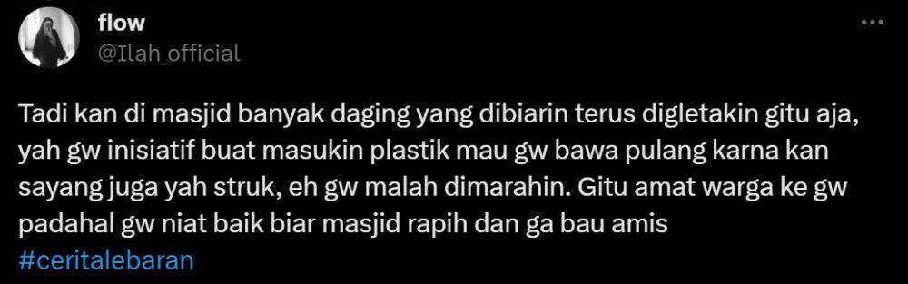 curhat warganet rayakan Idul Adha (twitter.com)