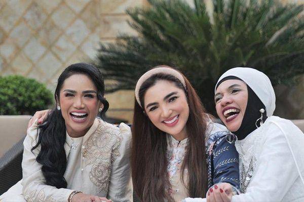 Lebaran Hermansyah, Lemos, Gen Halilintar (instagram.com/ashanty_ash)