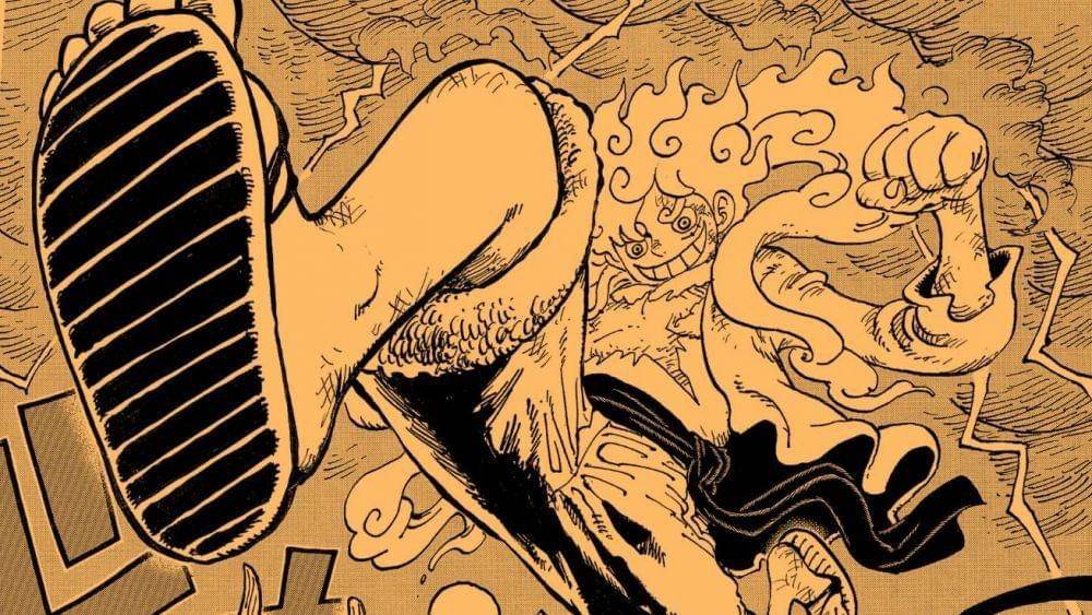 Gomu Gomu no Gigant dari Gear 5 Luffy. (Dok. Shueisha/One Piece)