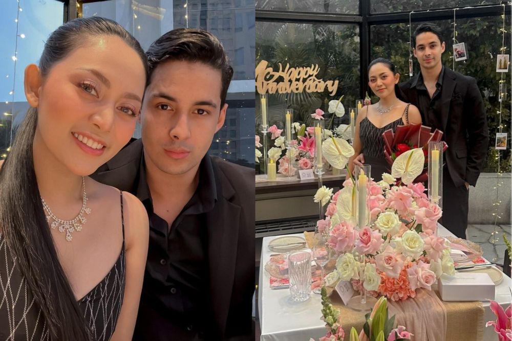7 Potret Rachel Vennya dan Salim Rayakan Anniversary ke-2, Romantis