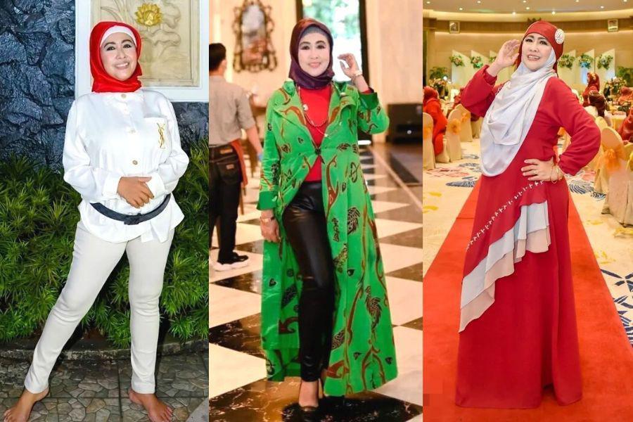 15 OOTD Sosialita ala Tessa Mariska, Pelantun Viral Yu Brik May Hart