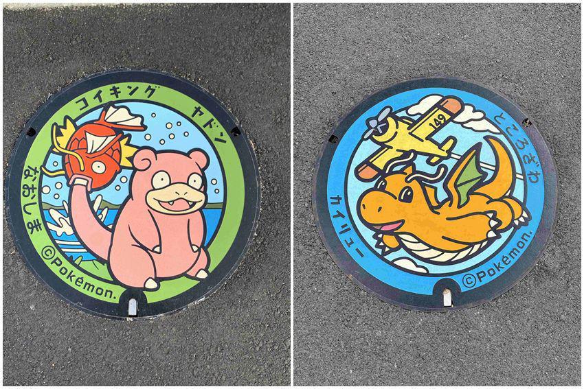 10 Tutup Lubang Got Desain Pokemon yang Ada di Jepang, Menarik!