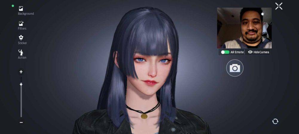 Screenshot AR Emote Undawn oleh Fahrul Nurullah. (Dok. Garena/Undawn)