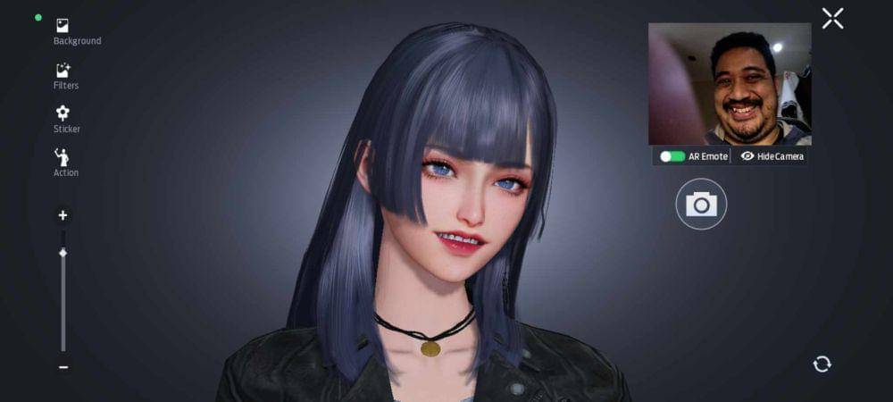 Screenshot AR Emote Undawn oleh Fahrul Nurullah. (Dok. Garena/Undawn)