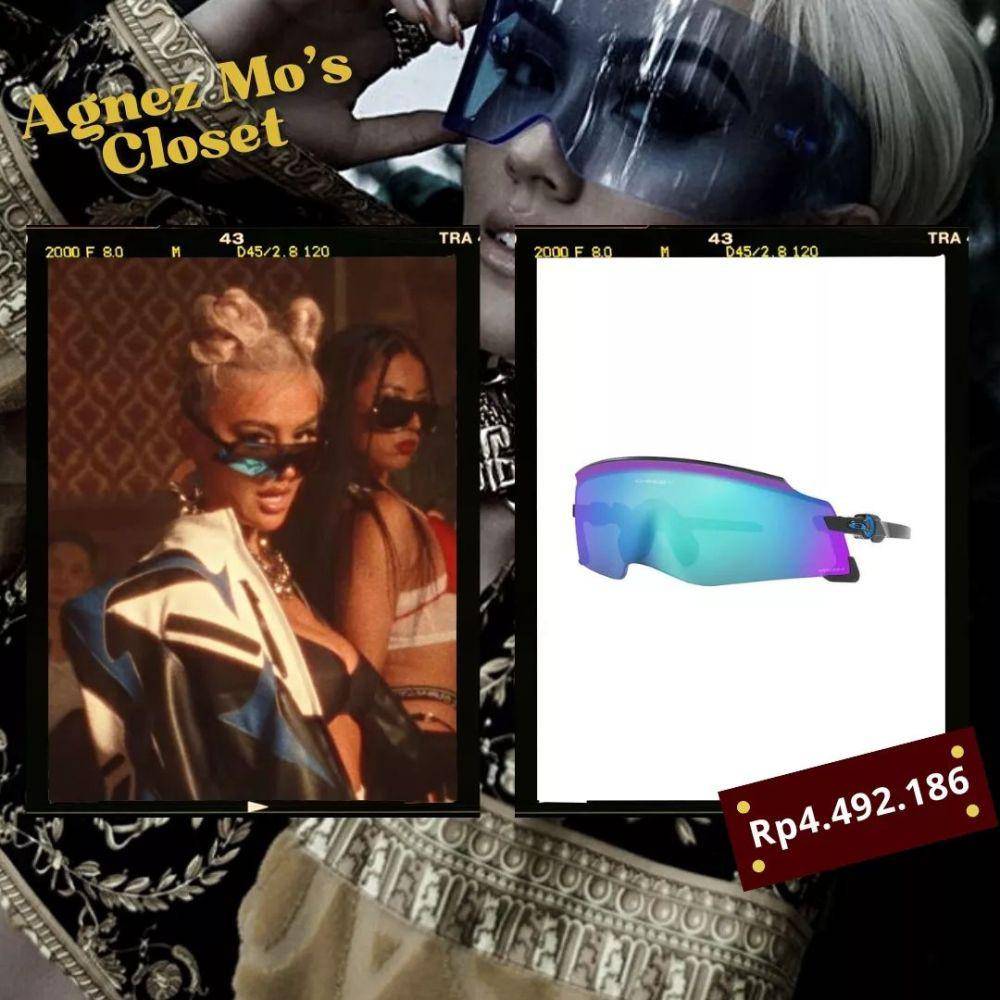 harga outfit Agnez Mo di MV Get Loose (instagram.com/agnezmocloset)