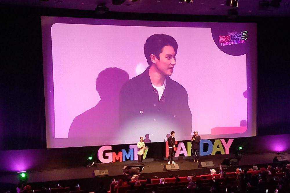 Ohm Pawat di GMMTV FANDAY 5 IN INDONESIA (dok. Pribadi/Ines Melia)