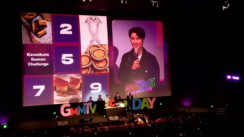 Ohm Pawat di GMMTV FANDAY 5 IN INDONESIA (dok. Pribadi/Ines Melia)