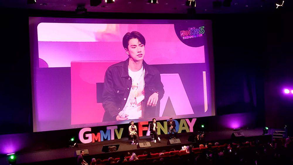 Ohm Pawat di GMMTV FANDAY 5 IN INDONESIA (dok. Pribadi/Ines Melia)