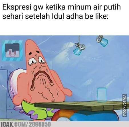 meme stok daging kurban (instagram.com/1cak.com)