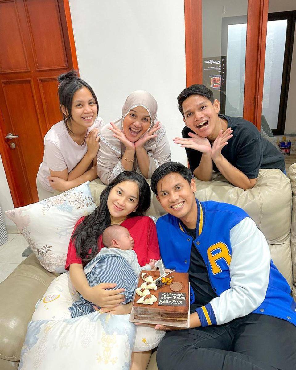 momen ulang bulan anak Ibnu Wardani dan Lalita Hutami (instagram.com/litahutami)