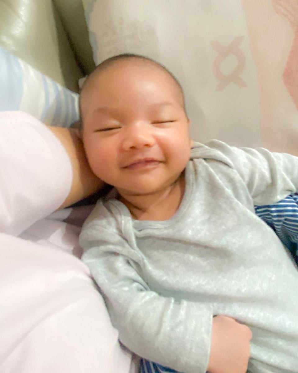 momen ulang bulan anak Ibnu Wardani dan Lalita Hutami (instagram.com/litahutami)