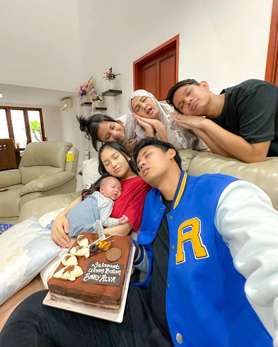 momen ulang bulan anak Ibnu Wardani dan Lalita Hutami (instagram.com/litahutami)