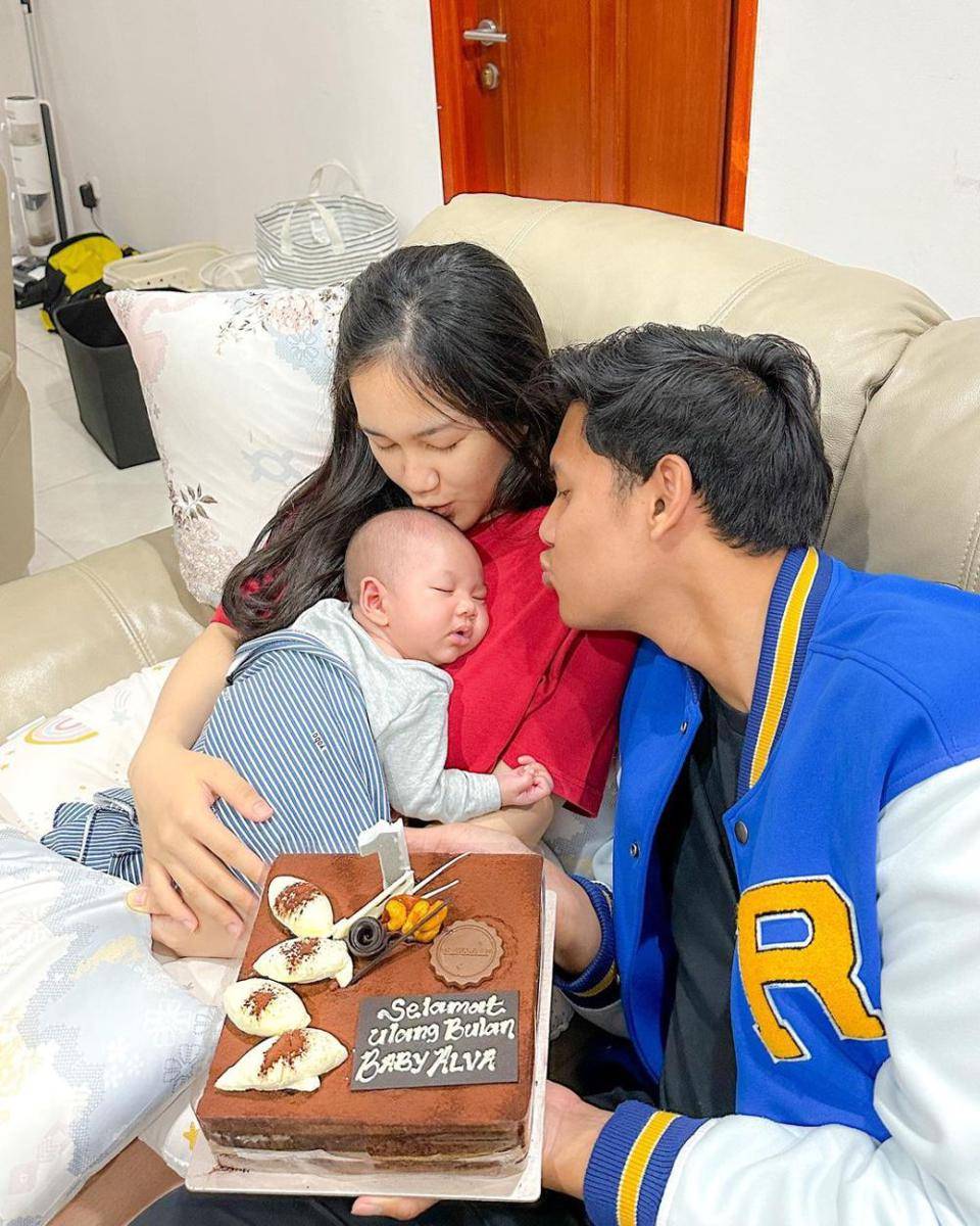momen ulang bulan anak Ibnu Wardani dan Lalita Hutami (instagram.com/litahutami)