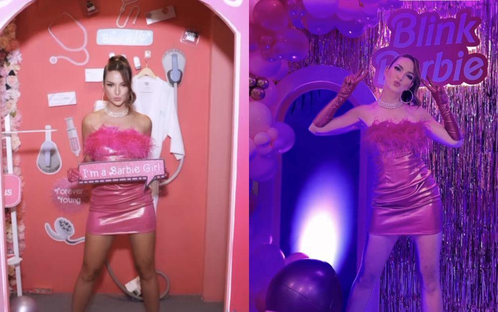 potret Nia Ramadhani tampil serba pink (Instagram.com/ramadhaniabakrie)