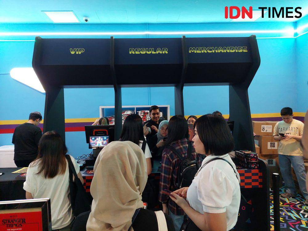 7 Potret Jadi Warlok Hawkins di Stranger Things Encounter: Singapore (IDN Times/Dhiya Aulia