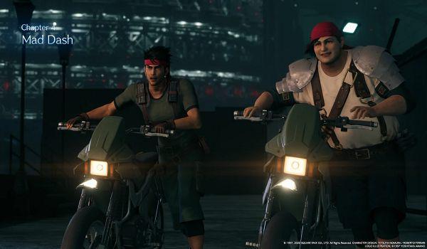 Biggs dan Wedge di FF 7 Remake (dok. Square Enix/Final Fantasy VII Remake)