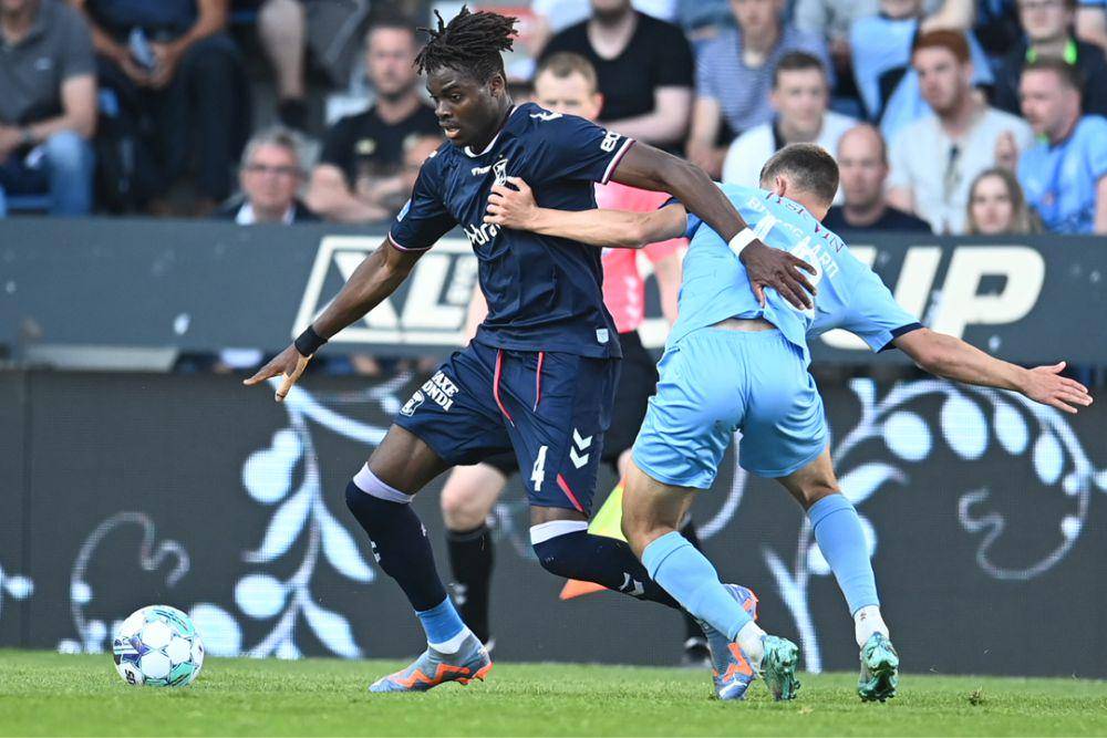 Yann Bisseck dipermanenkan Aarhus GF pada 2022/2023. (twitter.com/AGFFodbold)