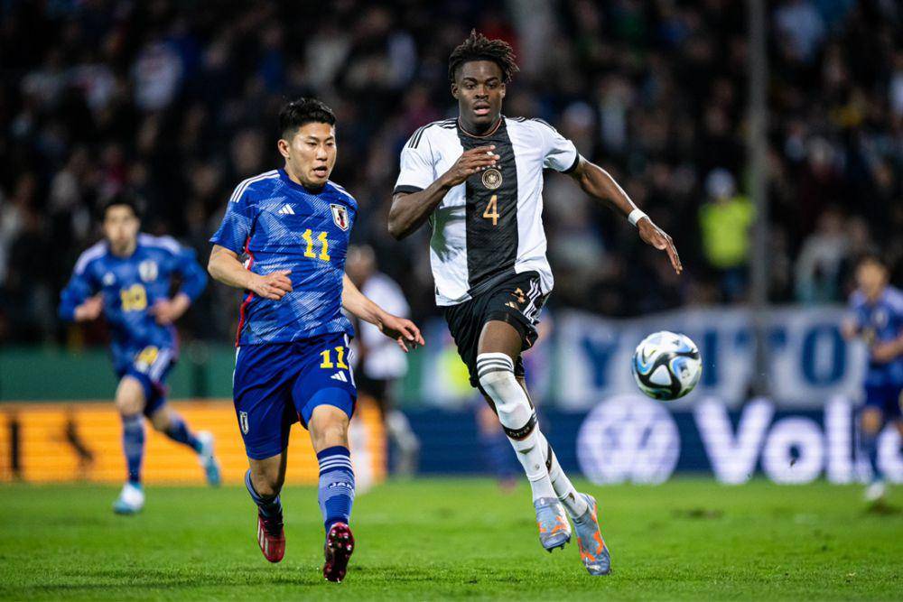 Yann Bisseck merupakan penggawa Timnas U-21 Jerman. (twitter.com/AGFFodbold)