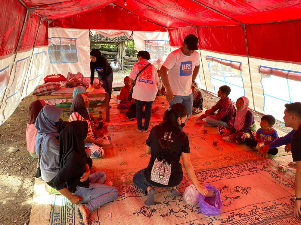 BRI Peduli Bantu Warga Terdampak Bencana Gempa Bantul Yogyakarta