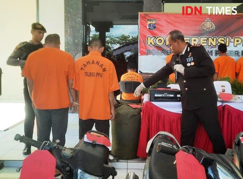 Mencuri di DP3AP2KB, Dua Warga Penajam Dibekuk Jantaras Polres PPU