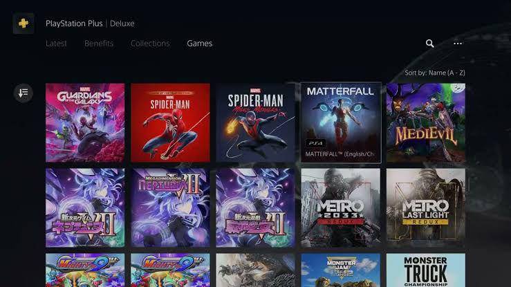 katalog game PS Plus Deluxe (youtube.com/cycu1)