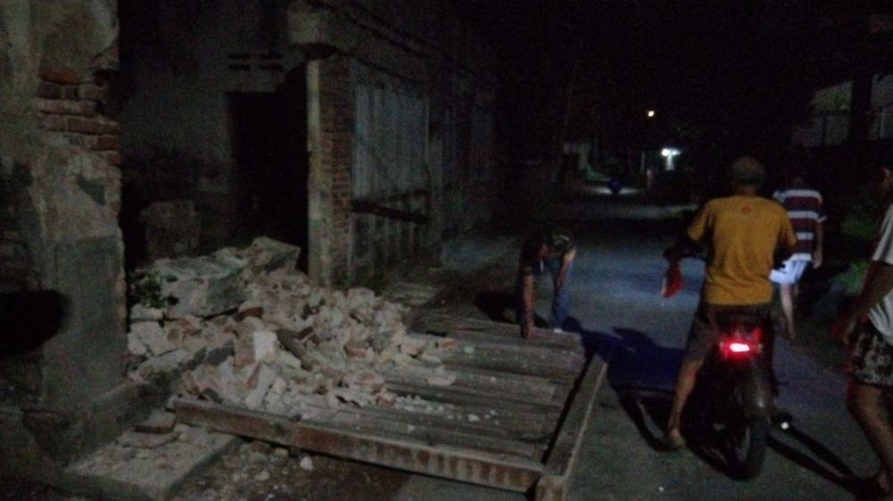 Bangunan Rusak Akibat Gempa Bumi di Bantul Mencapai 57 Titik