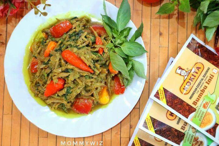 Tumis Teri Daun Kemangi (instagram.com/mommywiz)