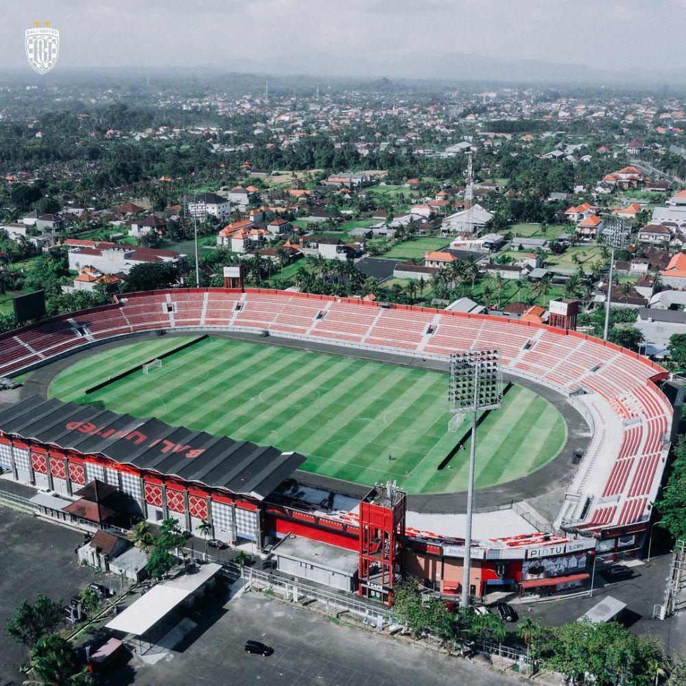 Kondisi Stadion Kapten I Wayan Dipta jelang laga pembuka Liga 1 2023/24 (instagram.com/baliunitedfc)