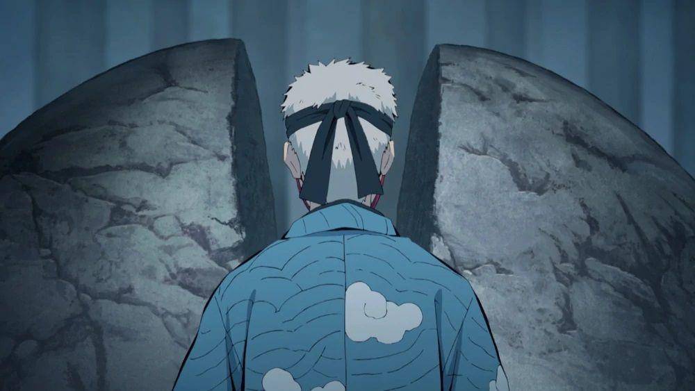 Urokodaki (dok. Ufotable/ Kimetsu no Yaiba)