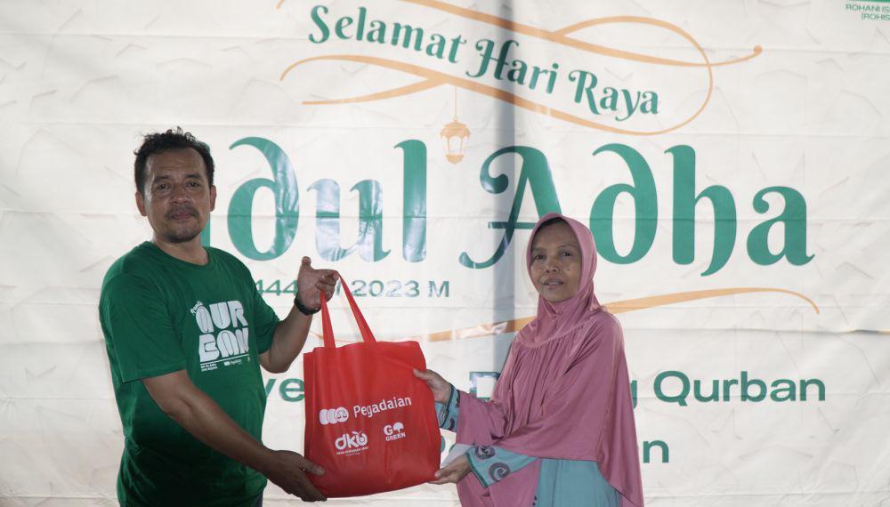 Salurkan 774 Hewan Kurban, Pegadaian Semarakkan Idul Adha 1444 H