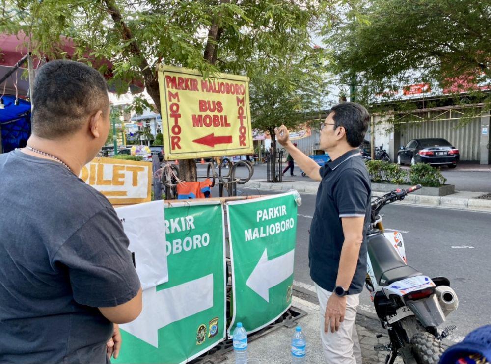 Pj Wali Kota Jogja Cek Lokasi Tarif Parkir Nuthuk, Ini Hasilnya