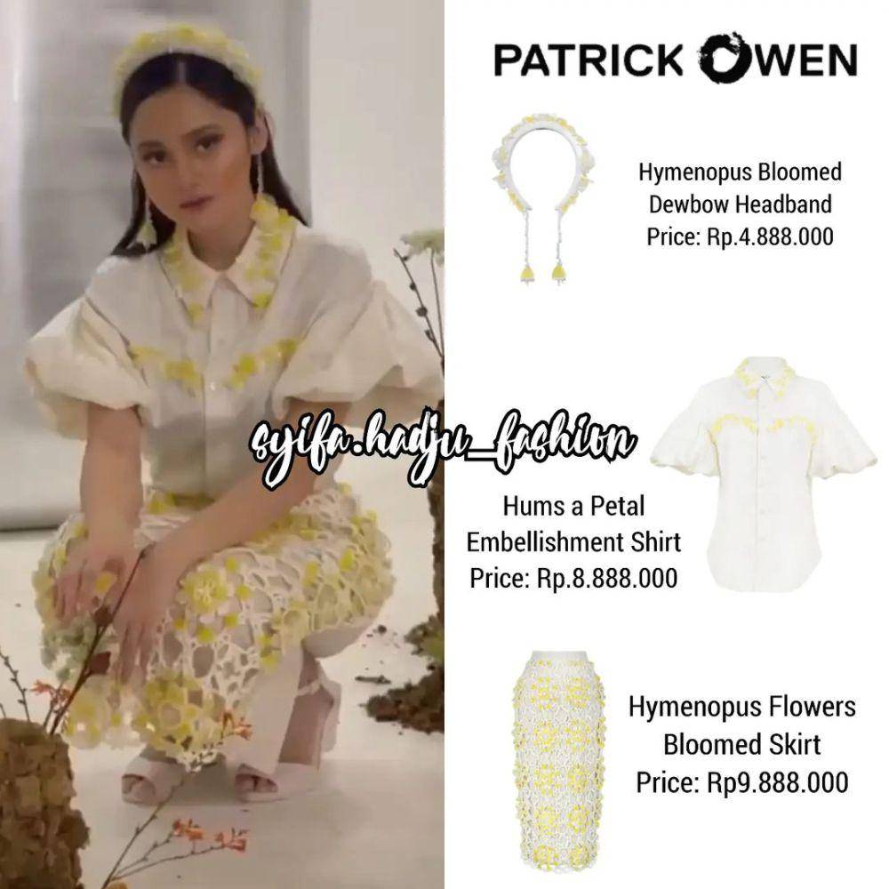 total harga outfit Syifa Hadju (instagram.com/syifa.hadju_fashion)