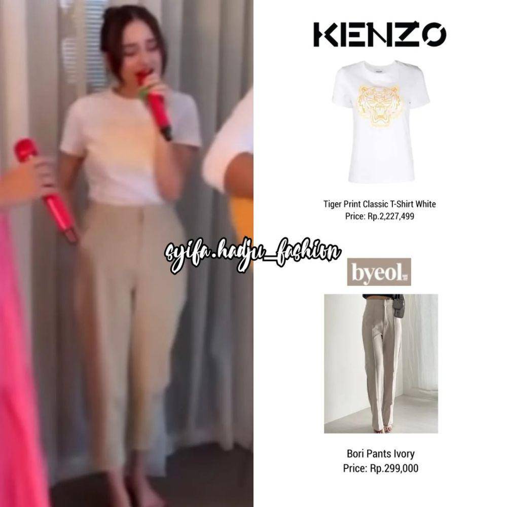 total harga outfit Syifa Hadju (instagram.com/syifa.hadju_fashion)