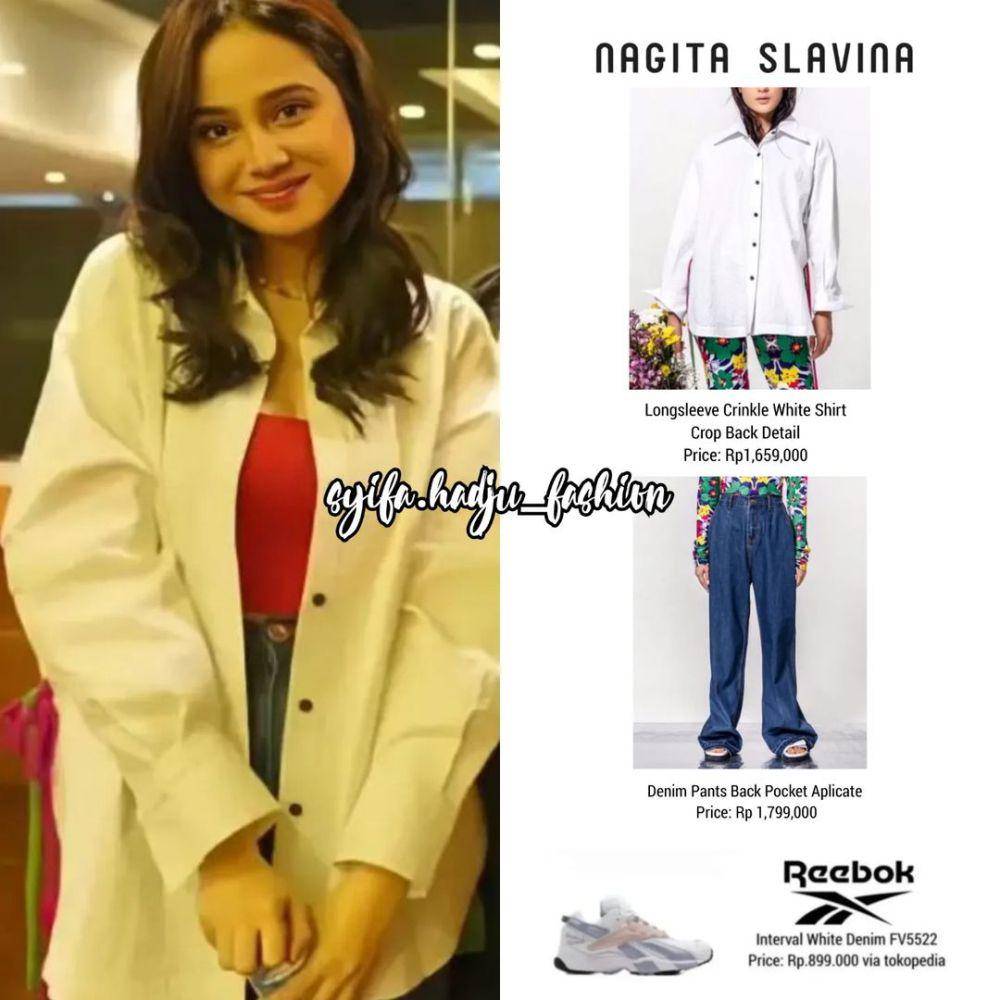 total harga outfit Syifa Hadju (instagram.com/syifa.hadju_fashion)