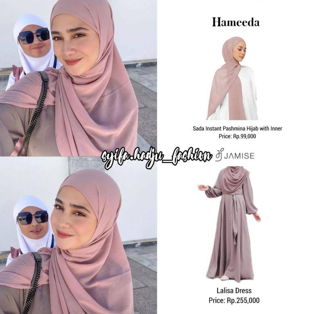 total harga outfit Syifa Hadju (instagram.com/syifa.hadju_fashion)