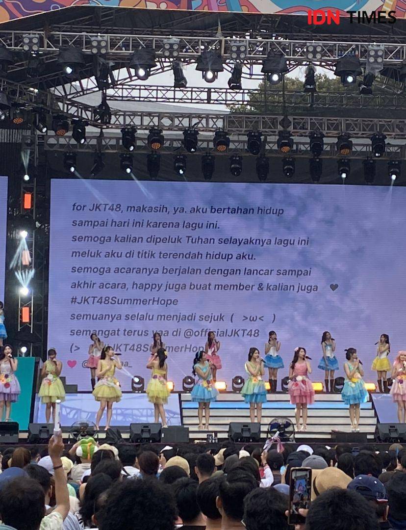 JKT48 Summer Festival 2023 Show 1 Nami (IDN TIMES/Alaya Vrida)