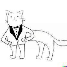 gambar kucing ala netizen (twitter.com/shioma_al3meeri)