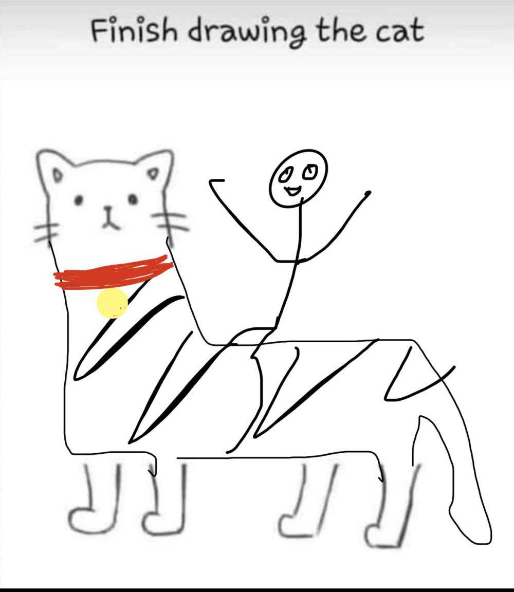 gambar kucing ala netizen (twitter.com/iufiuity)