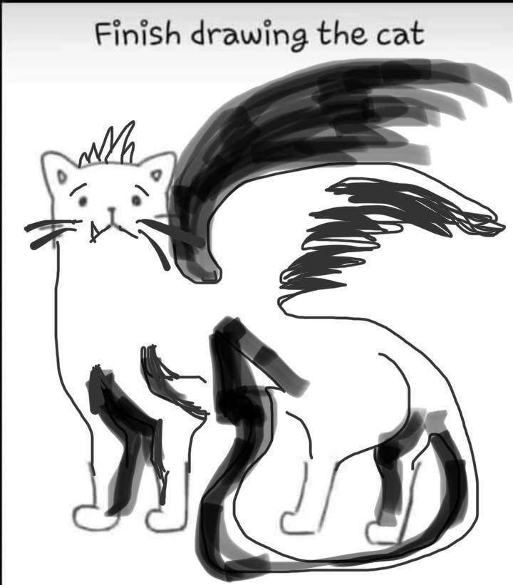 gambar kucing ala netizen (twitter.com/elrondsamurai)
