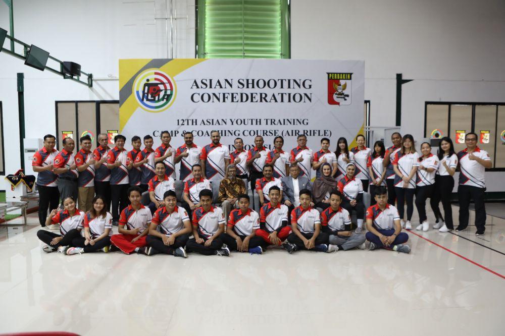 Perbakin Gelar 12th Asian Youth Training and Coaching Camp Air Rifle