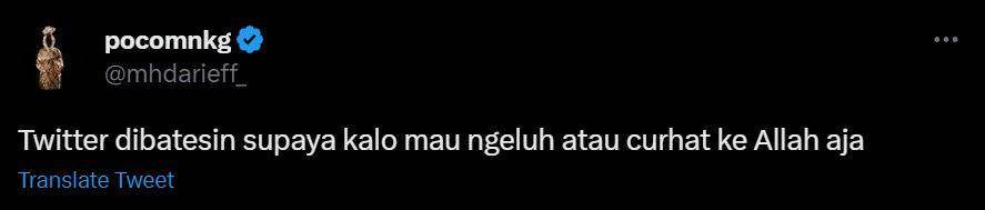 curhat kesel warganet Twitter dibatasi (twitter.com/mhdarieff_)