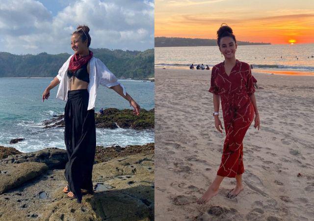 9 Style ke Pantai ala Naomi Zaskia, Simpel dan Comfy!