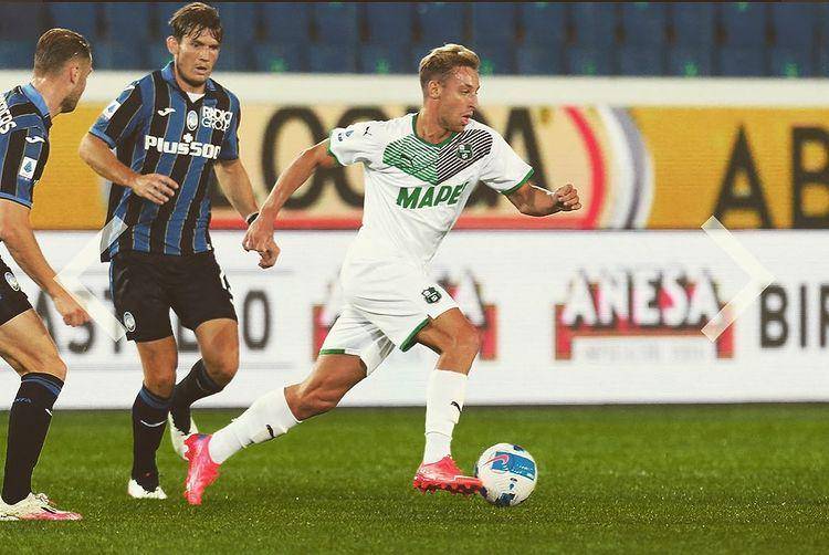 Davide Frattesi saat membela Sassuolo. (instagram.com/davidefrattesi_22)